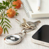 孤児の黒く黒い水彩画 キーホルダー (側面)