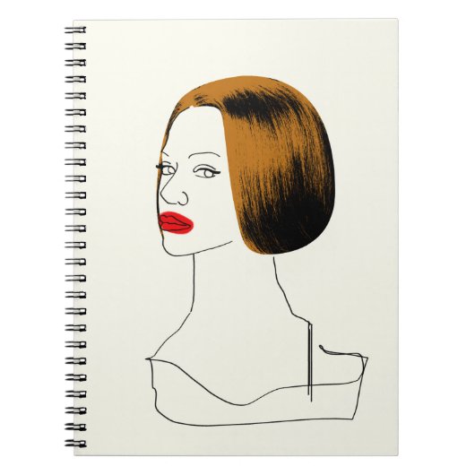 孤児の黒|レイチェル-上品なクローンのスケッチ ノートブック (正面)