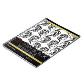 孤児の黒"一緒に私達は1冊の"ノートです ノートブック (左側)