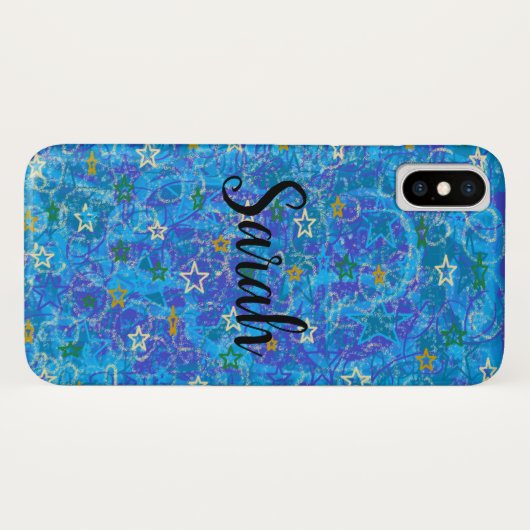 孤児の黒TVショーからのサラ、ファンタジーの星明かりの空 Case-Mate iPhoneケース (裏面(横))