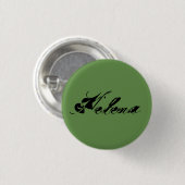 孤児の黒TVショーの動揺してなcursivからのヘレナ 缶バッジ (正面&裏面)