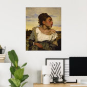 孤児ガール・アット・ザ・墓地 ポスター (ホームオフィス)