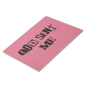 孤児ブラック引用文神が私にアリソンを送った ノートパッド (アングル)