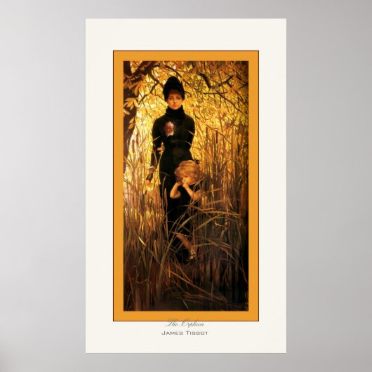 孤児~ジェームズティッソ~ファインアートプリント ポスター (正面)