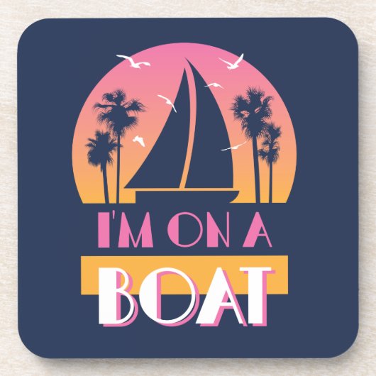 『孤島』 コースター (正面)