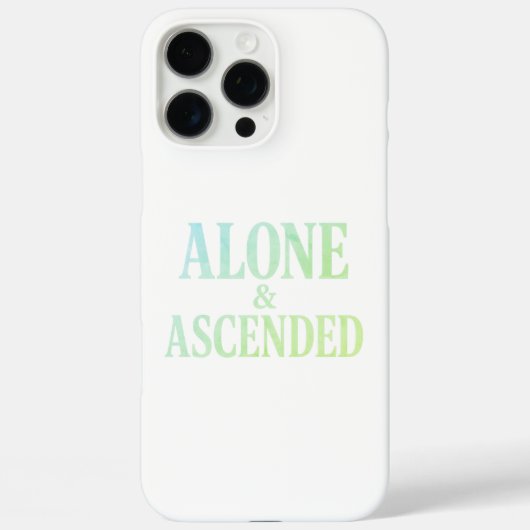 孤独と上昇 – 高貴な孤独の芸術 Case-Mate iPhoneケース (裏面)