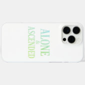 孤独と上昇 – 高貴な孤独の芸術 Case-Mate iPhoneケース (裏面 (横))