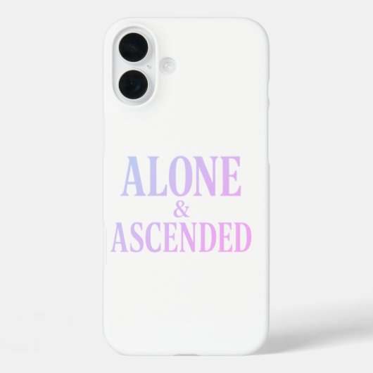 孤独と上昇 – 高貴な孤独の芸術 Case-Mate iPhoneケース (裏面)