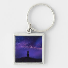 孤独と星空の夜 キーホルダー