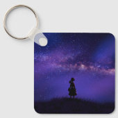 孤独と星空の夜 キーホルダー (正面)