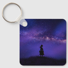 孤独と星空の夜 キーホルダー