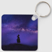 孤独と星空の夜 キーホルダー (裏面)