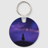 孤独と星空の夜 キーホルダー (裏面)