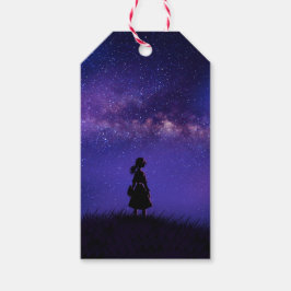 孤独と星空の夜 ギフトタグ