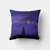 孤独と星空の夜 クッション (裏面)