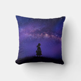 孤独と星空の夜 クッション