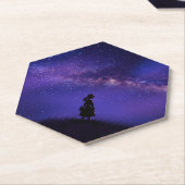 孤独と星空の夜 ペーパーコースター (アングル)