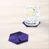 孤独と星空の夜 ペーパーコースター (インサイチュ)