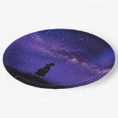 孤独と星空の夜 ペーパープレート (アングル)