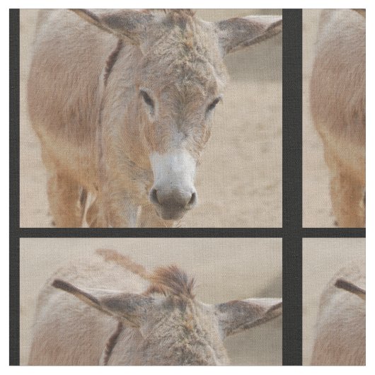 孤独なろば ファブリック (クローズアップ)