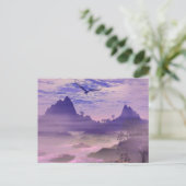 孤独なイーグルはがき ポストカード (スタンド正面)