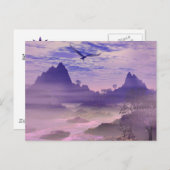 孤独なイーグルはがき ポストカード (正面/裏面)