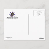 孤独なイーグルはがき ポストカード (裏面)