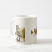 孤独なウォークコーヒーマグ コーヒーマグカップ (正面左)