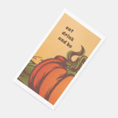 孤独なカボチャのフィールドの一つ。紅葉秋。 (コーナー)