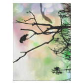 孤独なカラスのテーブルクロス テーブルクロス (正面)