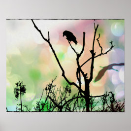 孤独なカラスのポスター ポスター