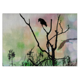 孤独なカラスの切断ボード カッティングボード