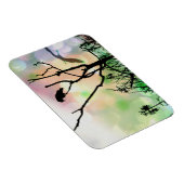 孤独なカラス磁石 マグネット (右側)