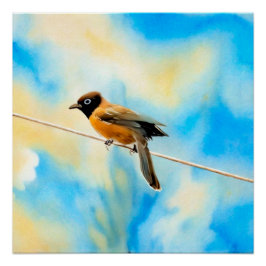 孤独なカラフル ポスター