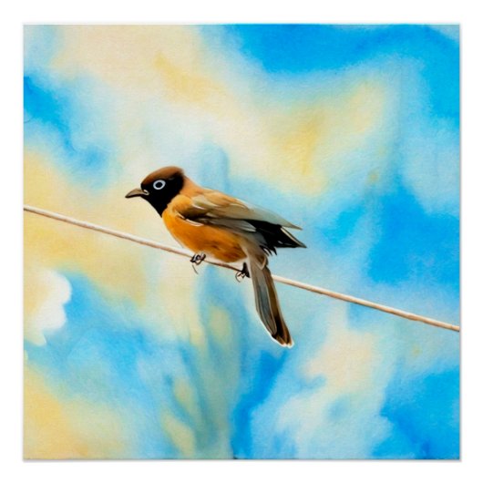 孤独なカラフル ポスター (正面)