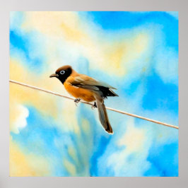 孤独なカラフル ポスター