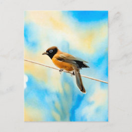 孤独なカラフル ポストカード