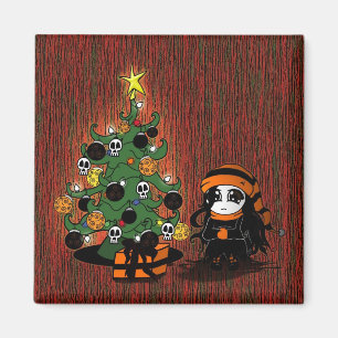 「孤独なクリスマス」の磁石 マグネット
