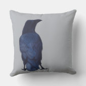 孤独なクロウ クッション (裏面)