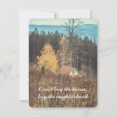 孤独なコテージ シーズンカード (正面)