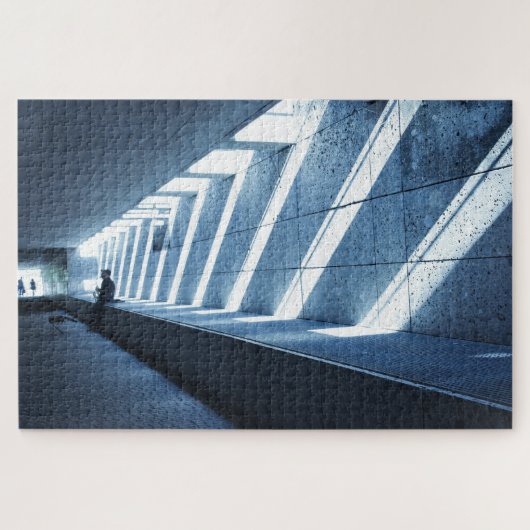 孤独なサックスのプレーヤー – 20x30 - 1014個 ジグソーパズル (横)