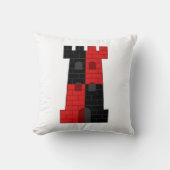 孤独なタワーポピュレースバッジ2スローのバーロニー クッション (正面)