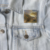 孤独なタワー1868年(w/c及びbodycolourはaにゴムを塗り、 缶バッジ (インサイチュ)