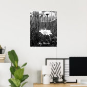 孤独なデイジー ポスター (ホームオフィス)