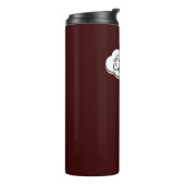 孤独なハート猫 タンブラー (回転左)