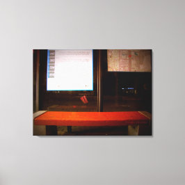 孤独なバストップス キャンバスプリント