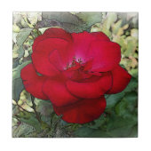 孤独なバラ タイル (正面)