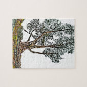 孤独なヒノキ ジグソーパズル (横)