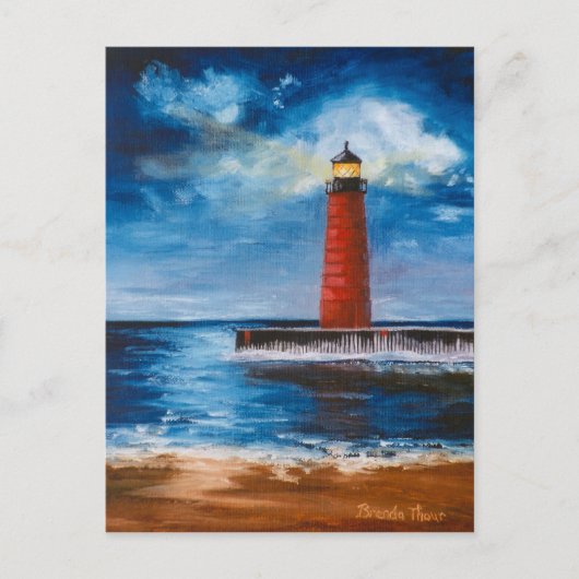 孤独なビーコンハガキ ポストカード (正面)