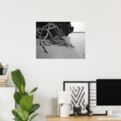 孤独なビーチ ポスター (ホームオフィス)